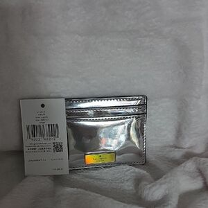 Kate Spade Silver Card Holder